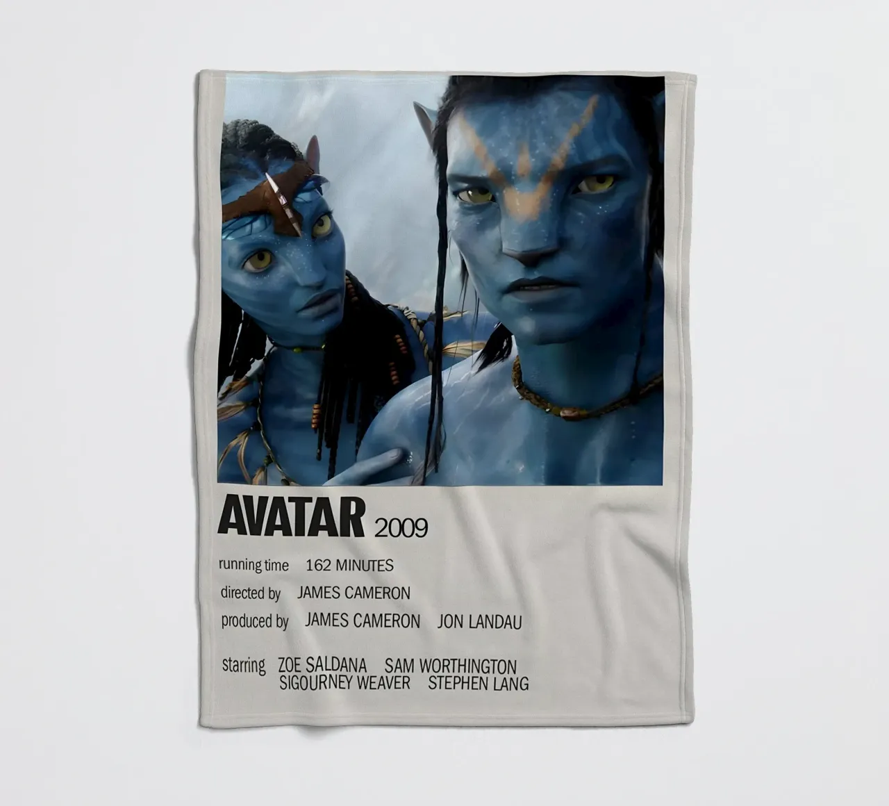 AVATAR 2009 coperta in pile da MVFminimalist