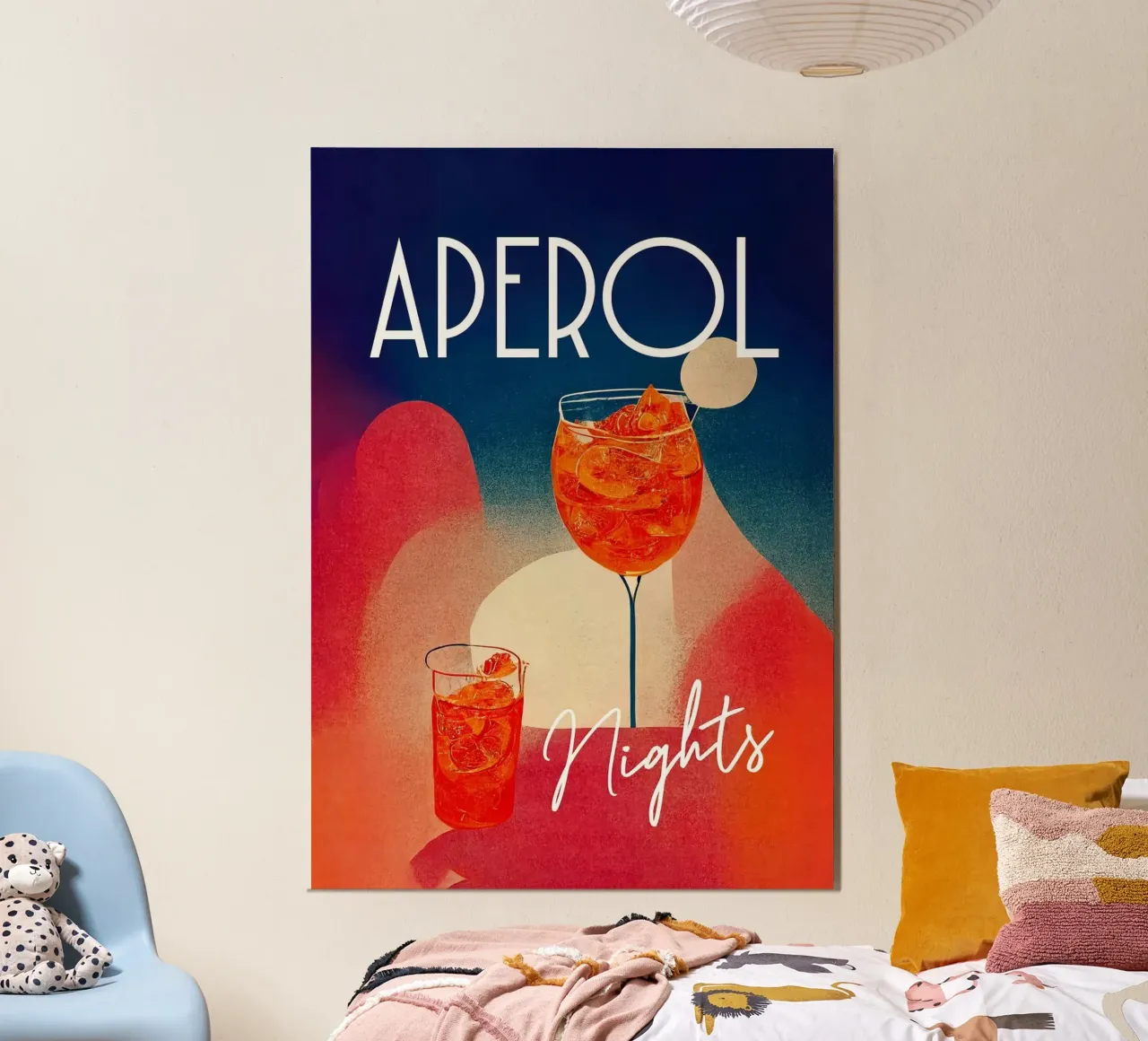 Aperol spritz alu-dibond by John C Labut
