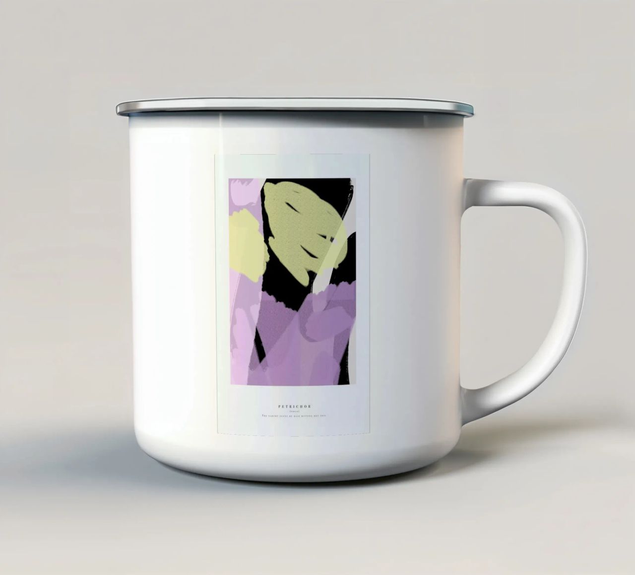 Petrichor tazza in smalto da Pure