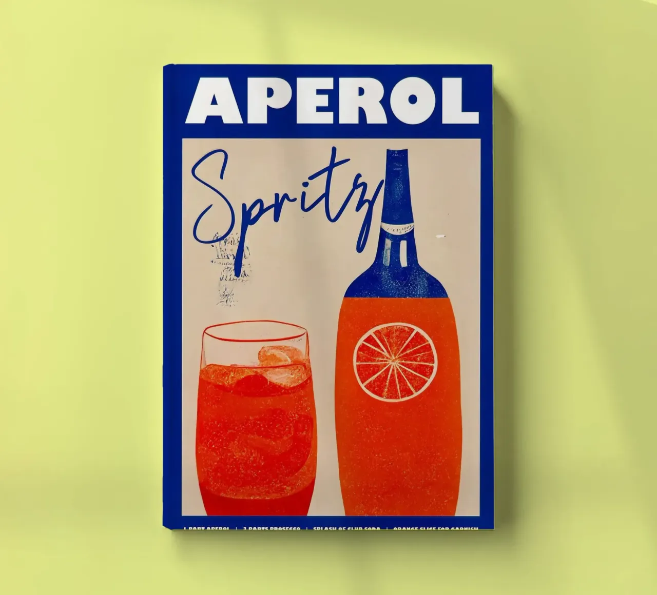 aperitif spritz notebook by John C Labut