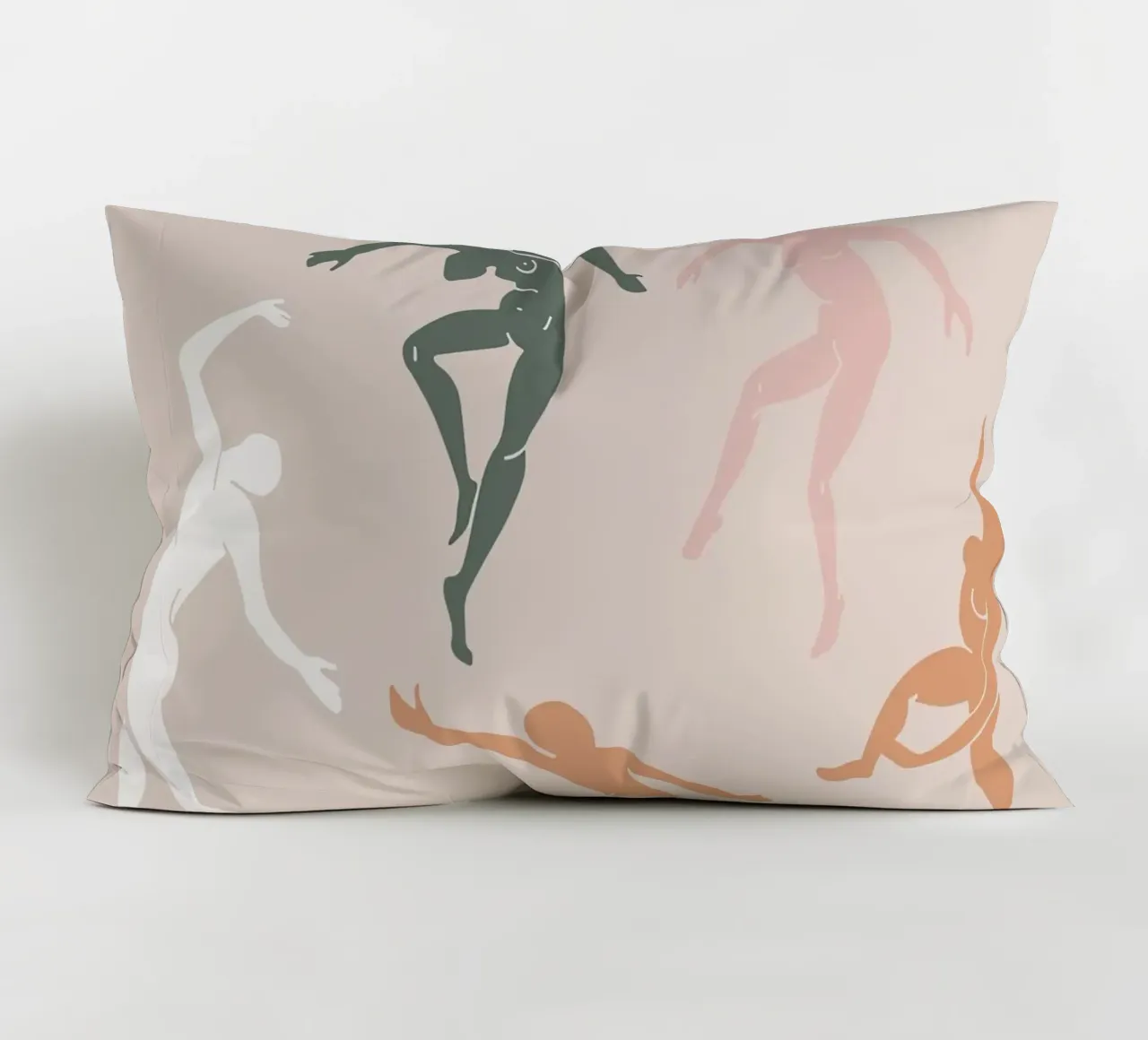 Matisse Abstract Dance Body Figure decorative cushion by Jam Poster