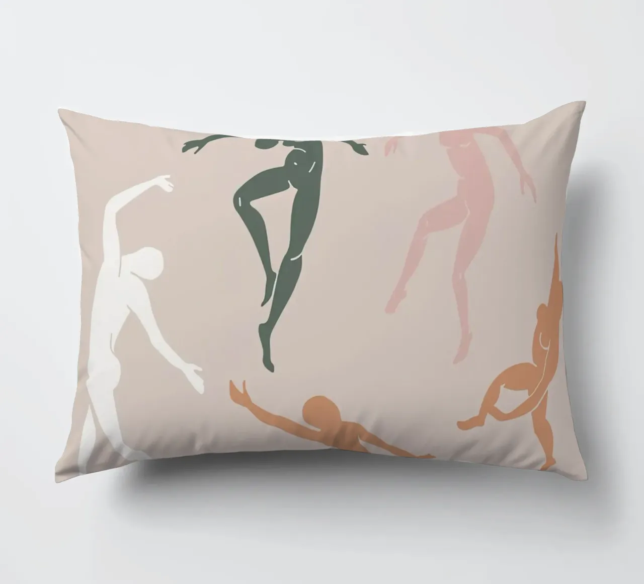 Matisse Abstract Dance Body Figure decorative cushion by Jam Poster