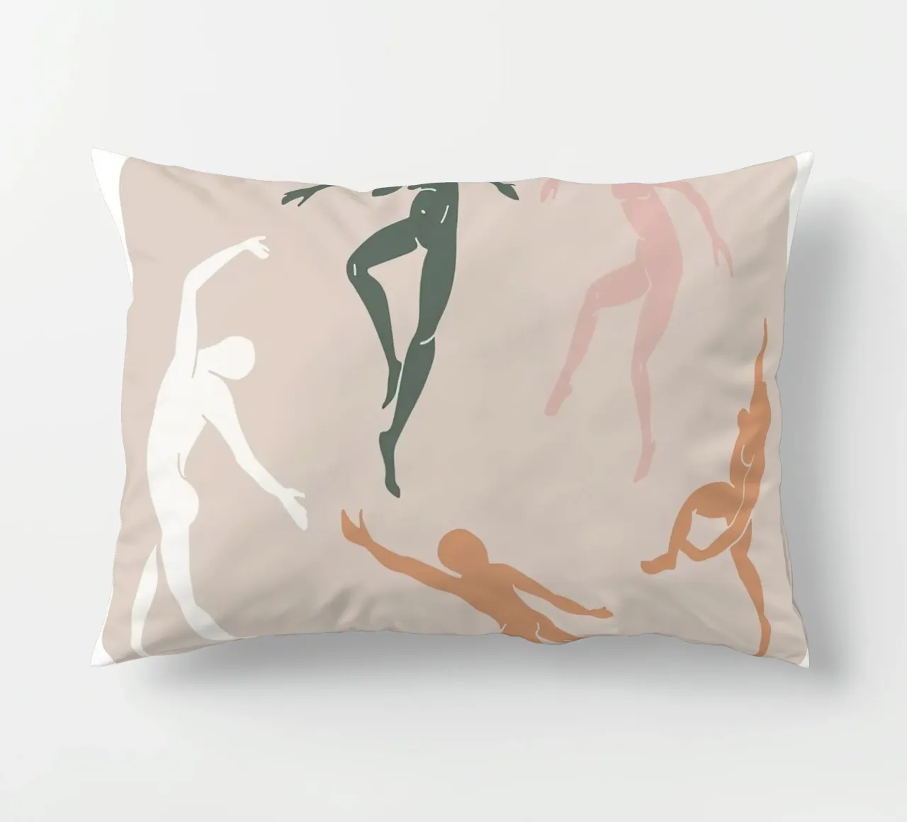 Matisse Abstract Dance Body Figure decorative cushion by Jam Poster