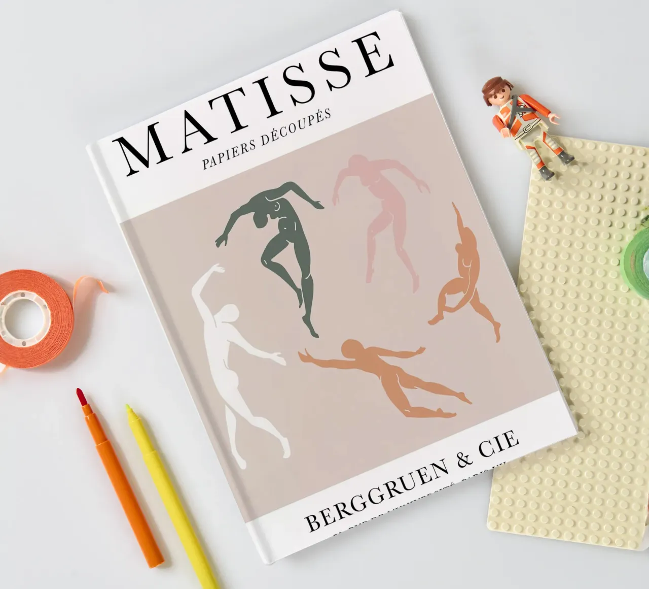 Matisse Abstrakter Tanz Körper Figur Notizbuch von Jam Poster
