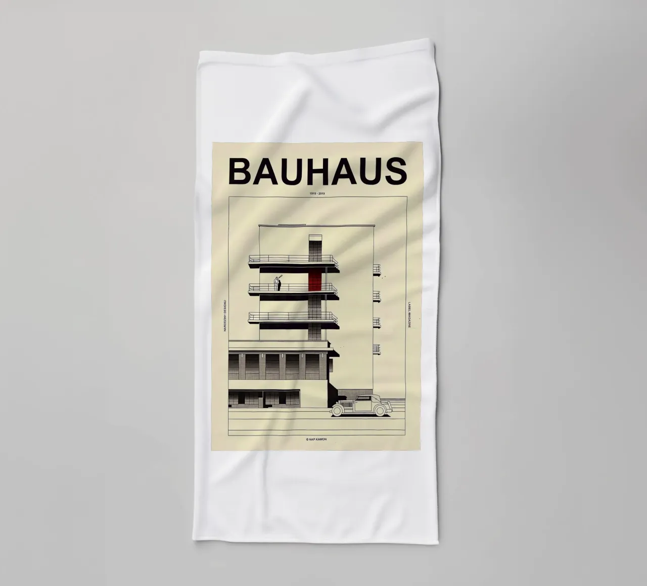 Bauhaus towel by Brooke