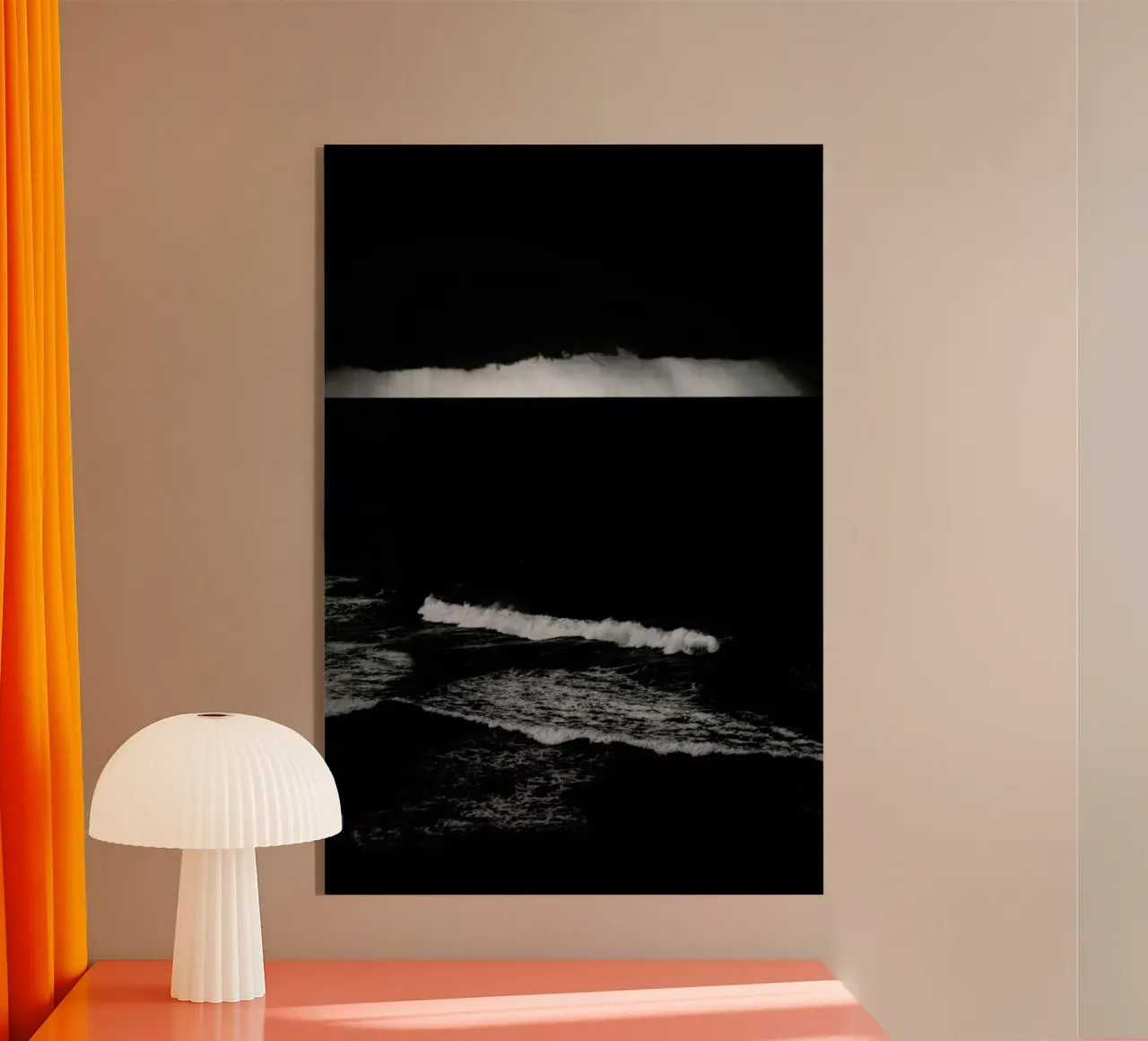 Black Sea I acrylic glass by Tal Paz-Fridman