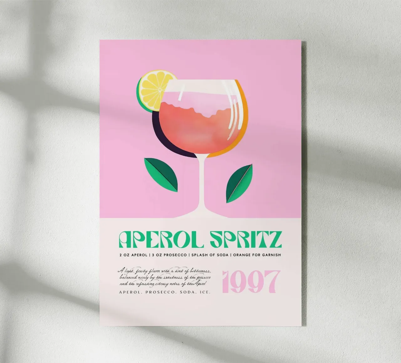 spritz all'aperol plexiglass da John C Labut
