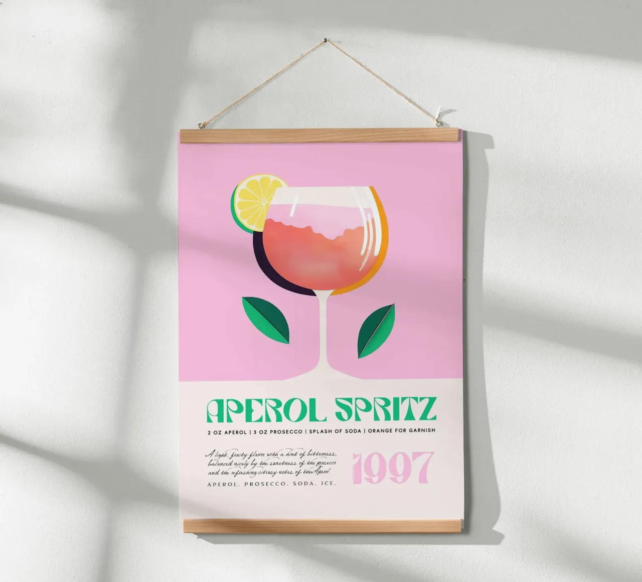 spritz all'aperol carta hahnemühle da John C Labut