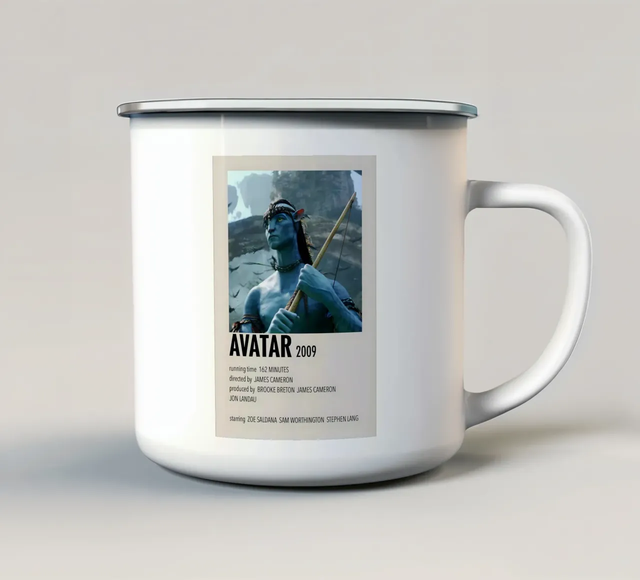 AVATAR 2009 tazza in smalto da MVFminimalist