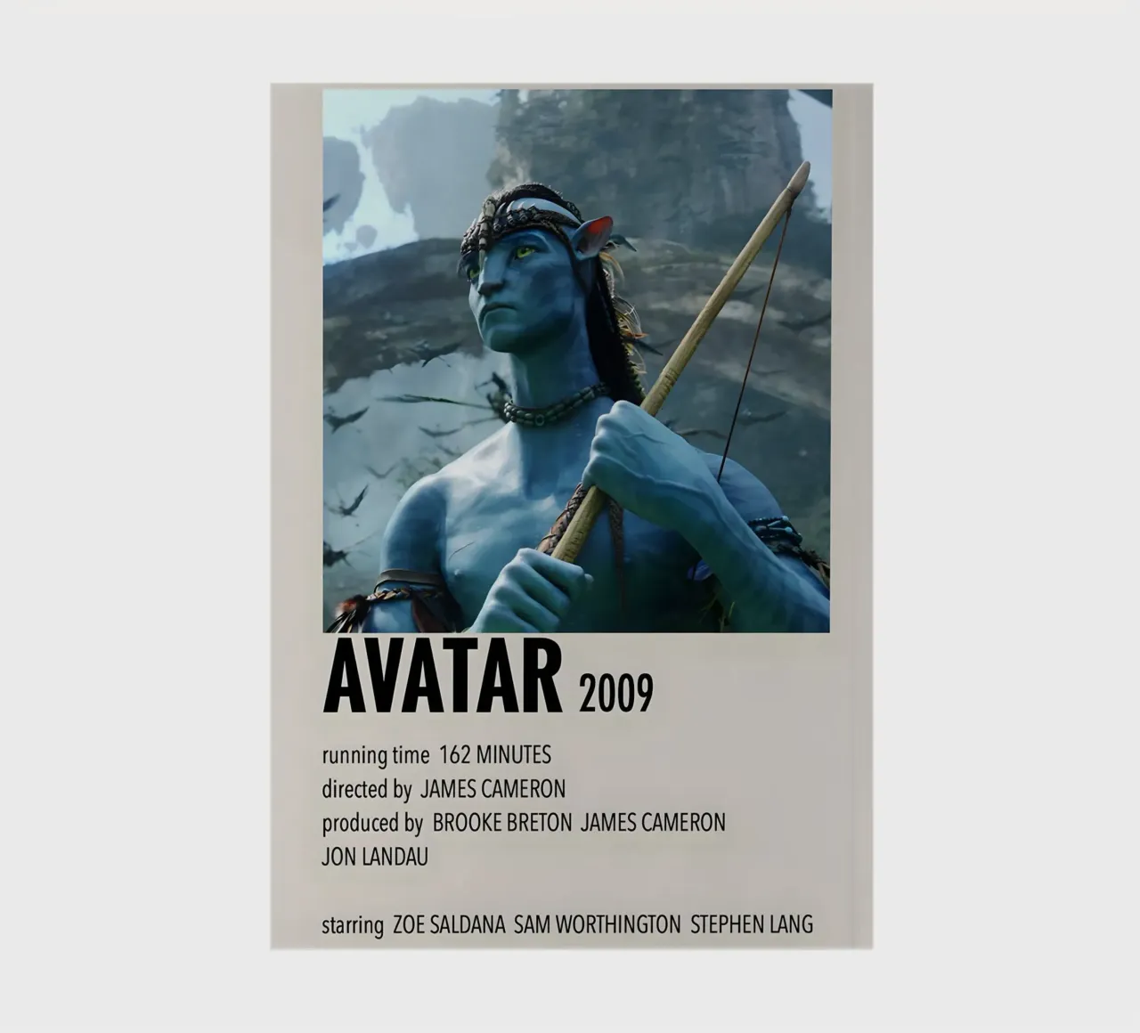 AVATAR 2009 notebook by MVFminimalist