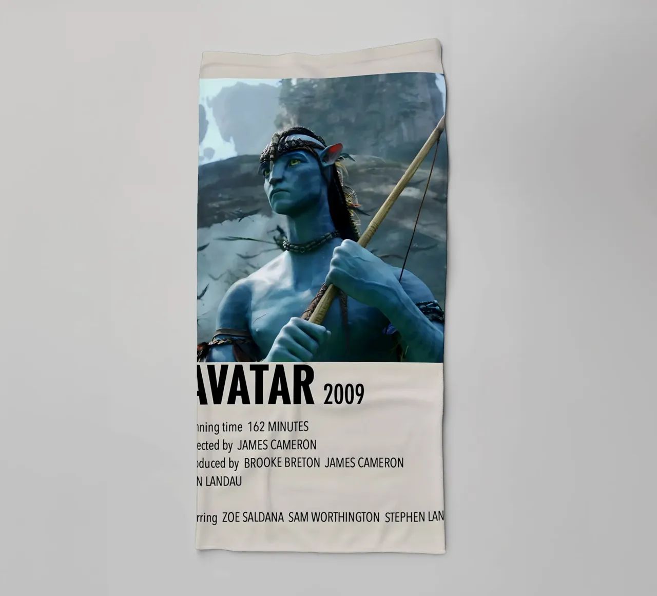 AVATAR 2009 asciugamano da bagno da MVFminimalist
