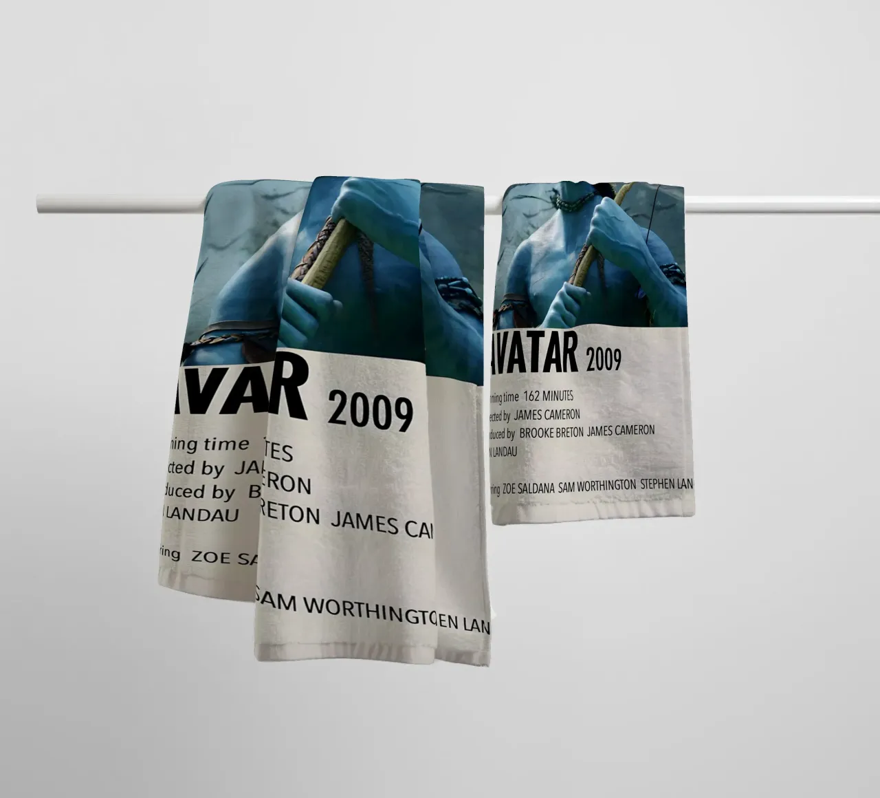 AVATAR 2009 asciugamano da bagno da MVFminimalist