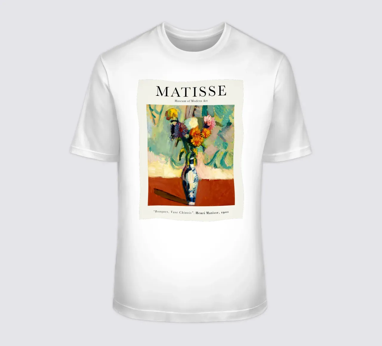 Bouquet di vasi cinesi Matisse 1901 t-shirt da Jam Poster