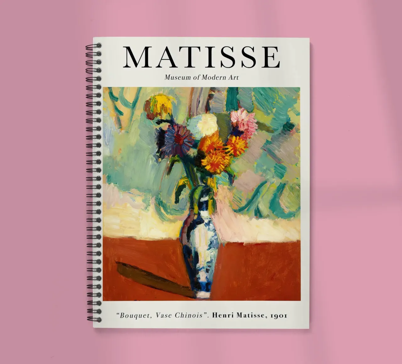 Bouquet di vasi cinesi Matisse 1901 diario ad anelli da Jam Poster