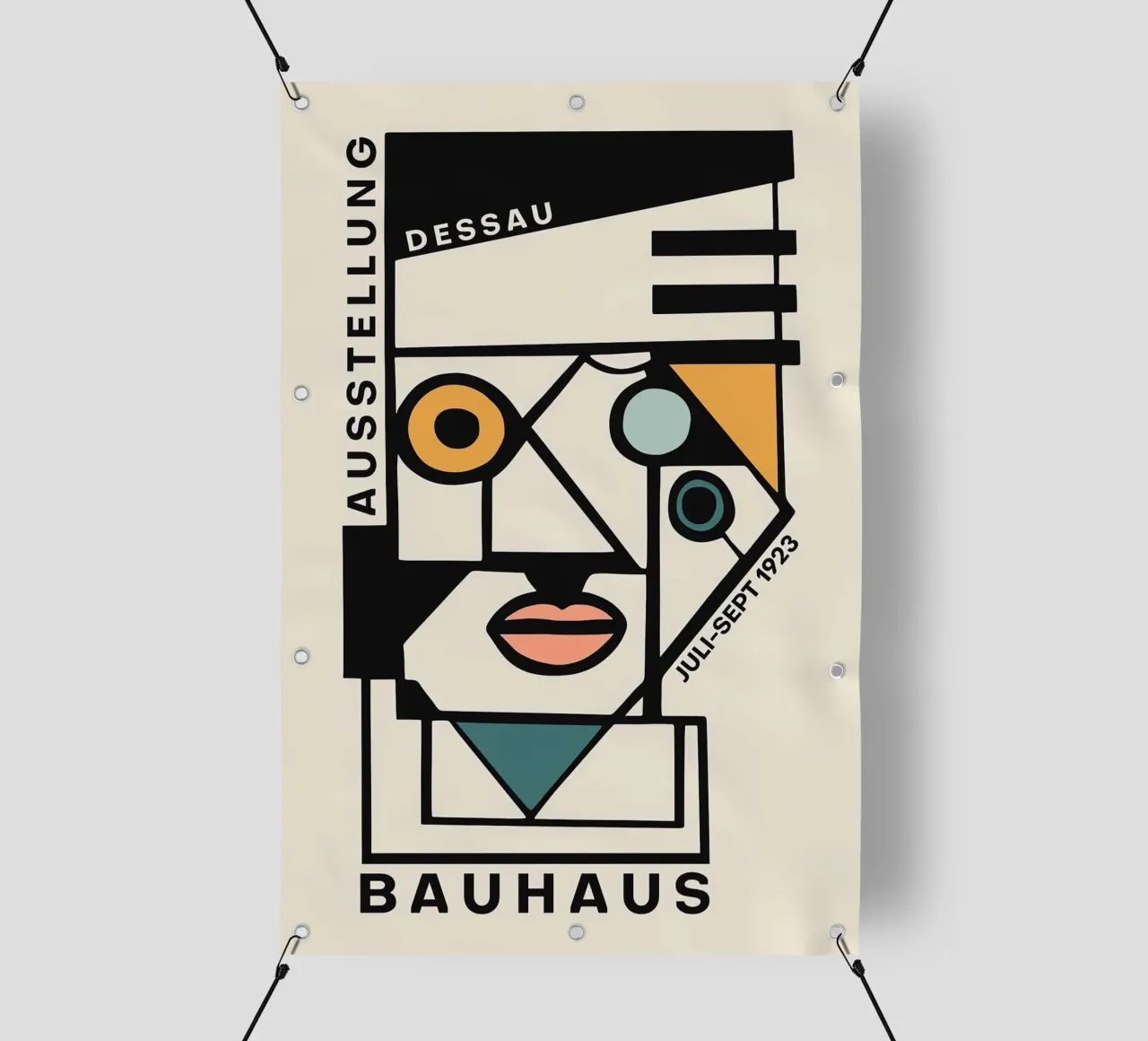 Bauhaus telo in pvc da Brooke