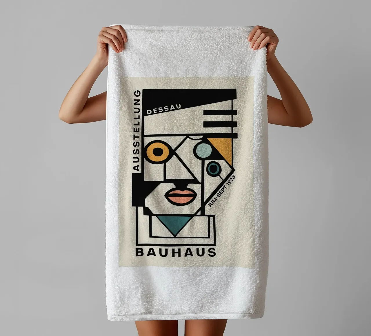 Bauhaus asciugamano da bagno da Brooke