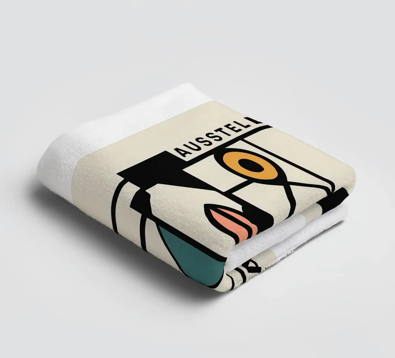 Bauhaus asciugamano da bagno da Brooke