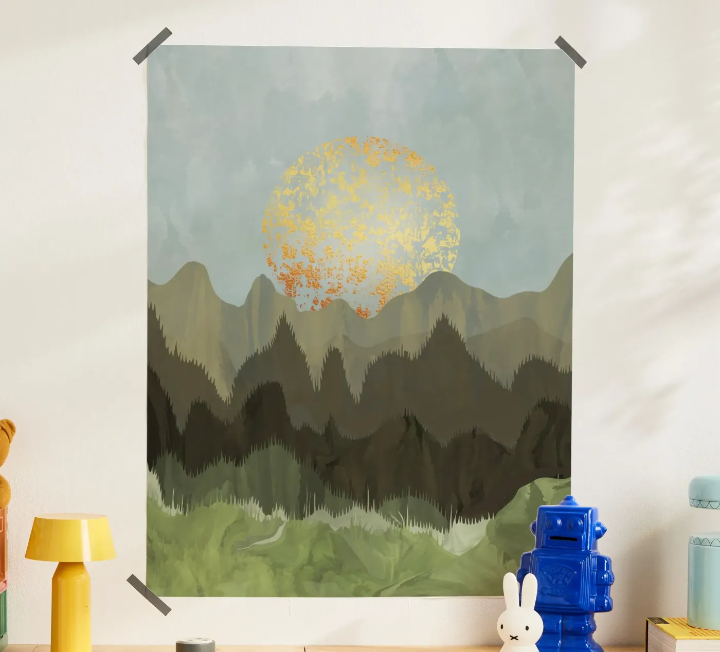 Mountain View poster by Sannel Larson