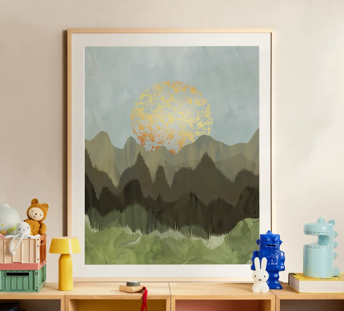 Mountain View poster by Sannel Larson