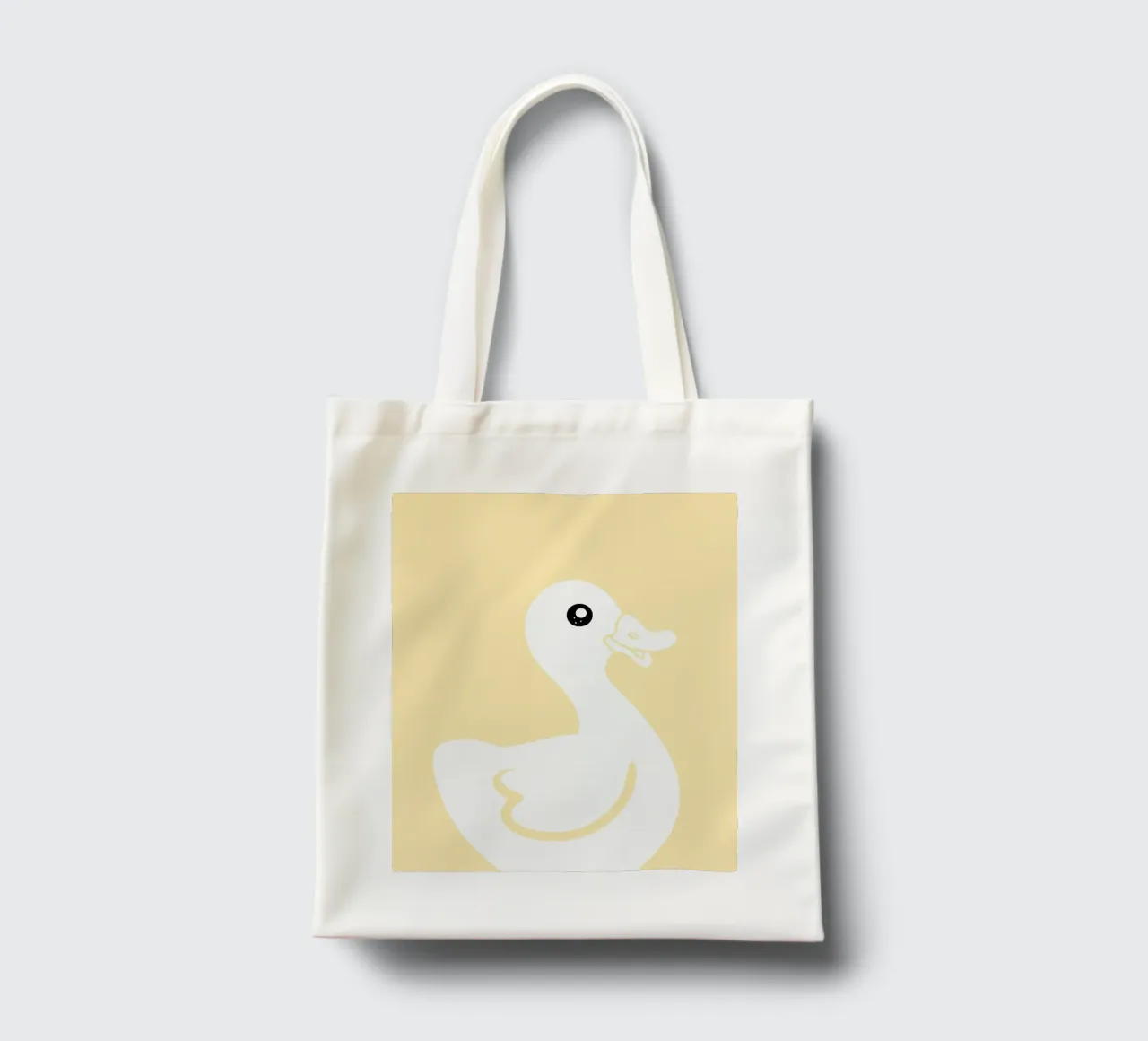 Kindergartentier - Ente Jutebeutel von Little Dean