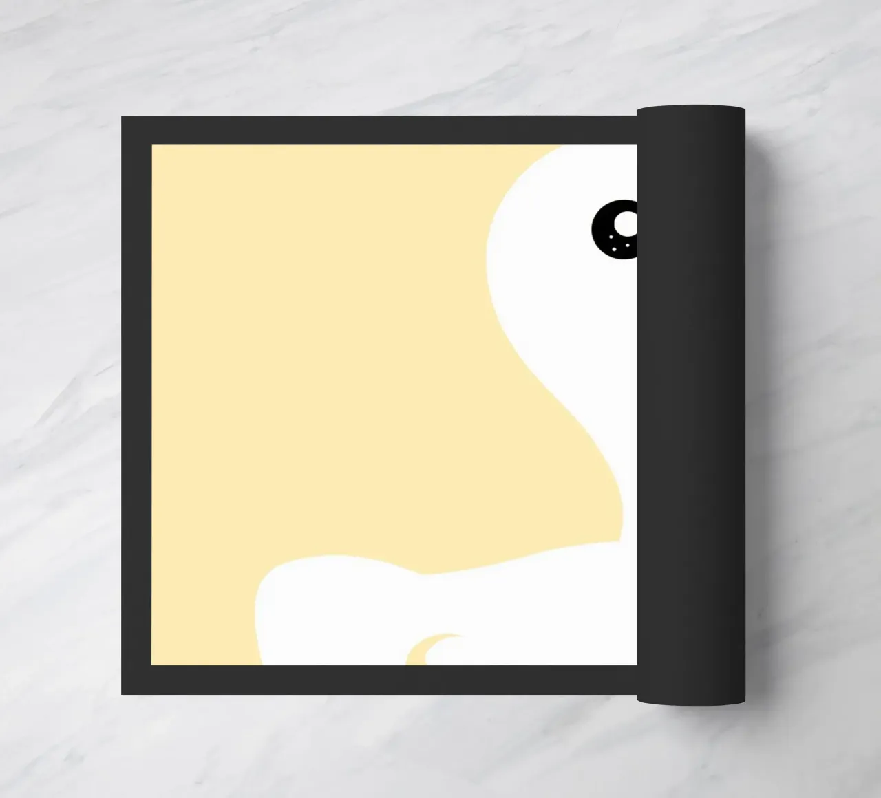 Nursery dier - eend deurmat van Little Dean