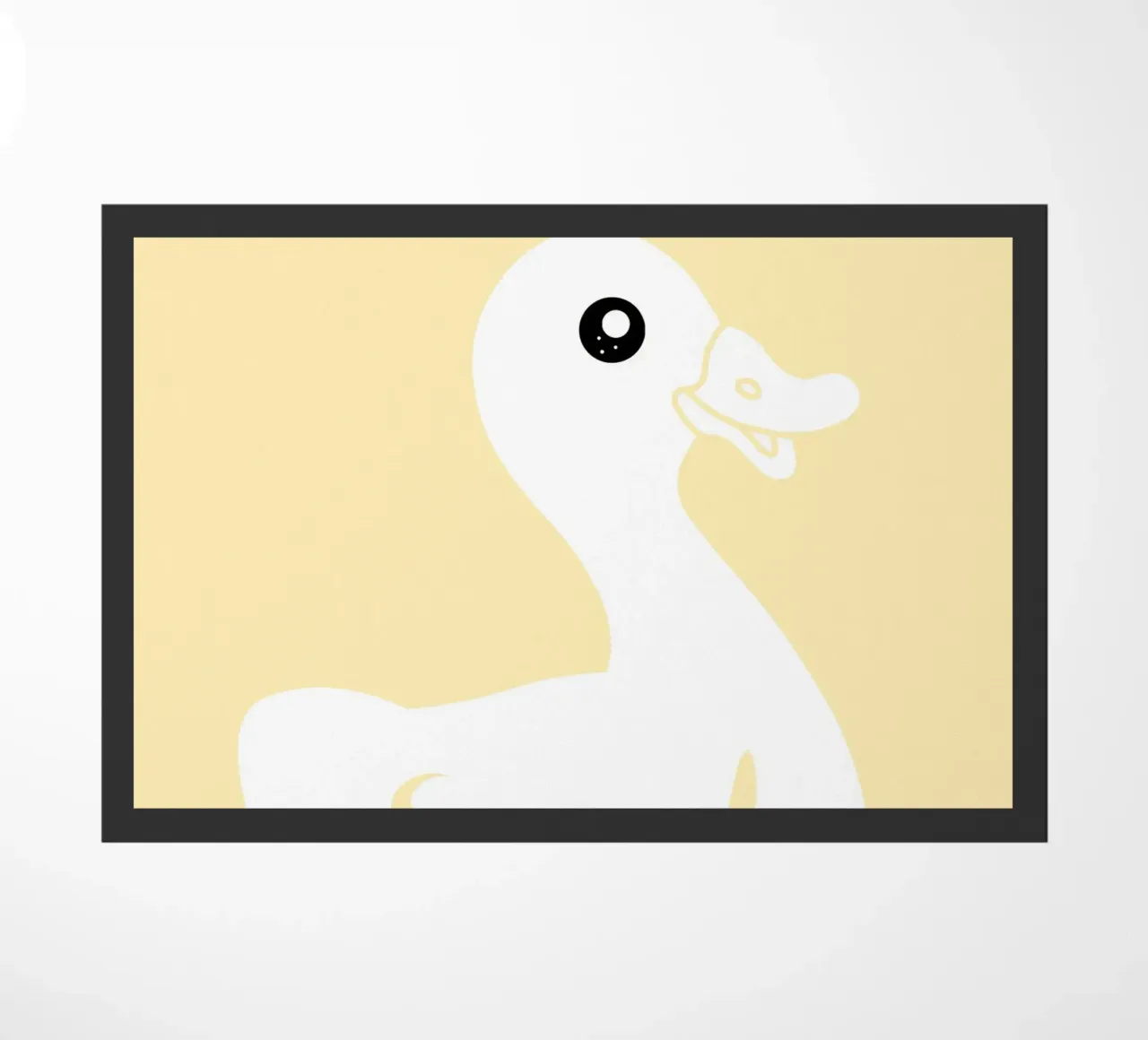 Nursery dier - eend deurmat van Little Dean