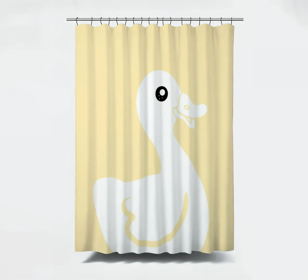 Nursery animal - duck shower curtain by Little Dean