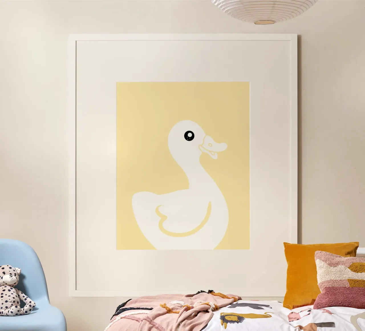 Animale della nursery - anatra carta hahnemühle da Little Dean
