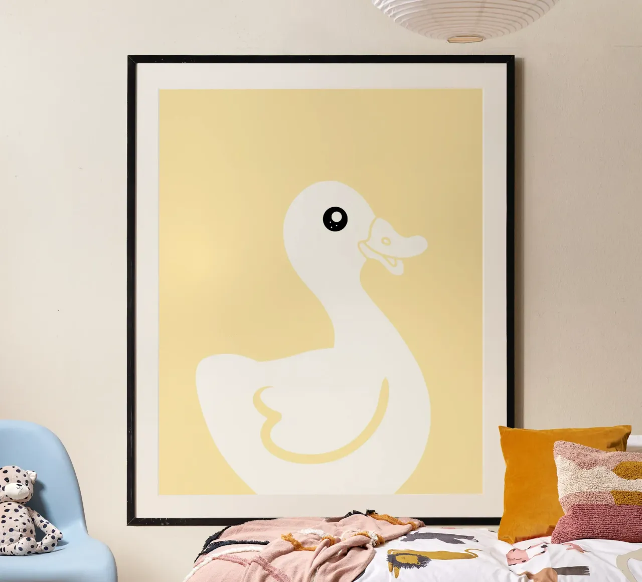 Animale della nursery - anatra carta hahnemühle da Little Dean