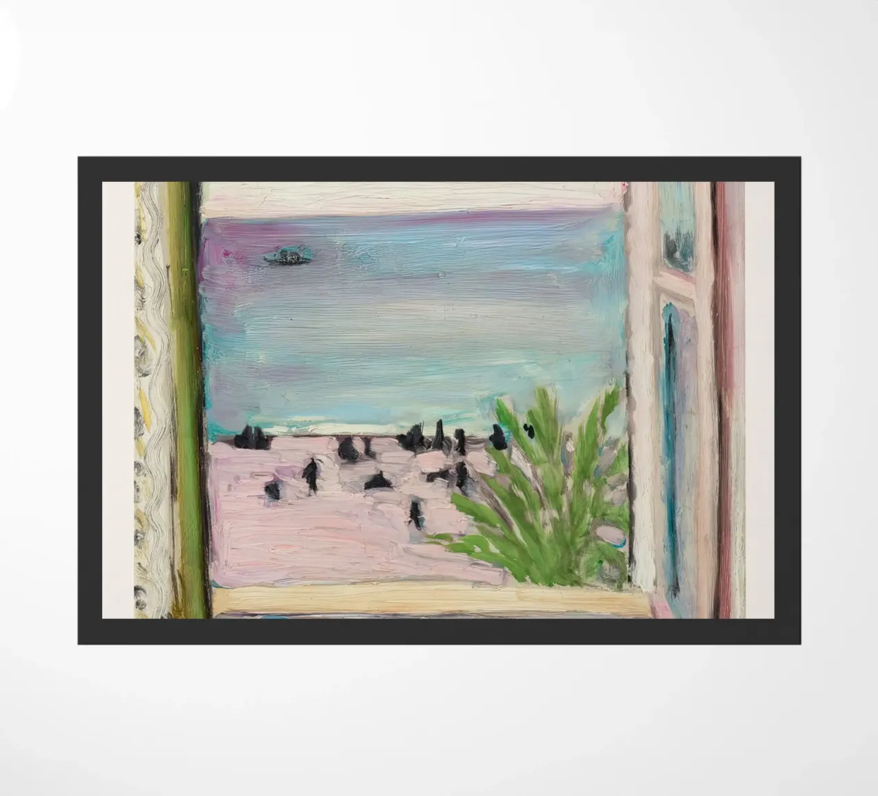 Matisse The Open Window 1918 doormat by Jam Poster