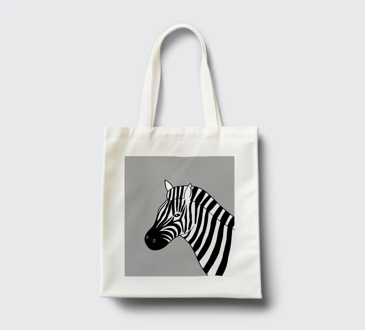 Animale della nursery - zebra borsa in juta da Little Dean