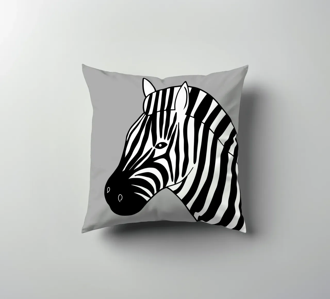 Animale della nursery - zebra cuscino da Little Dean