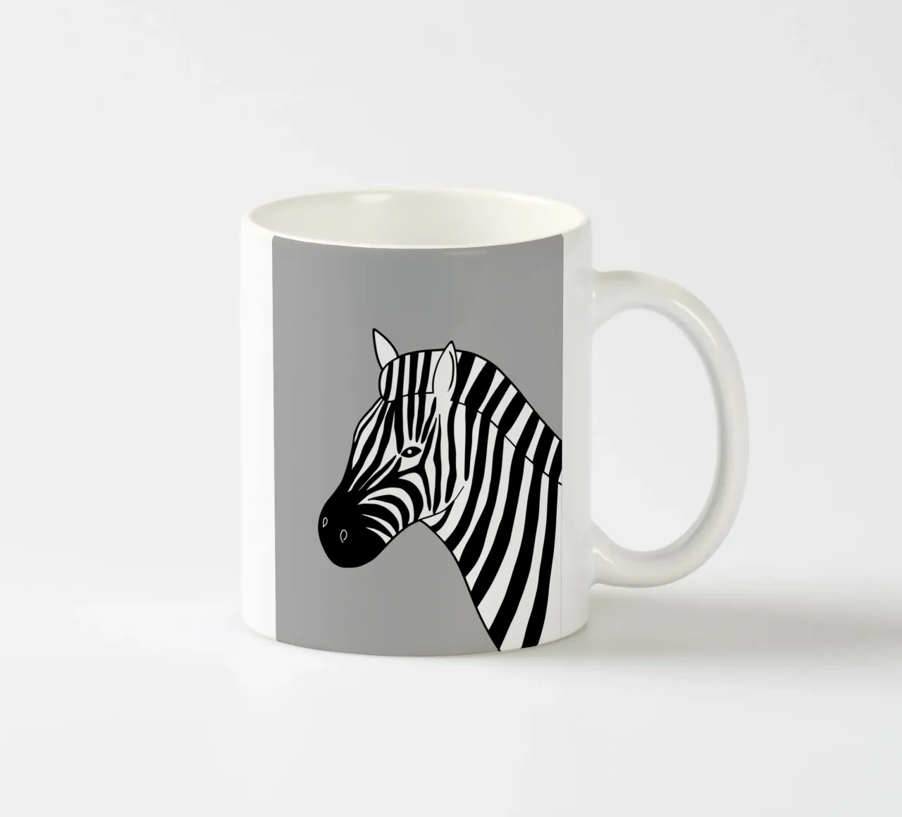 Animale della nursery - zebra tazza in ceramica da Little Dean