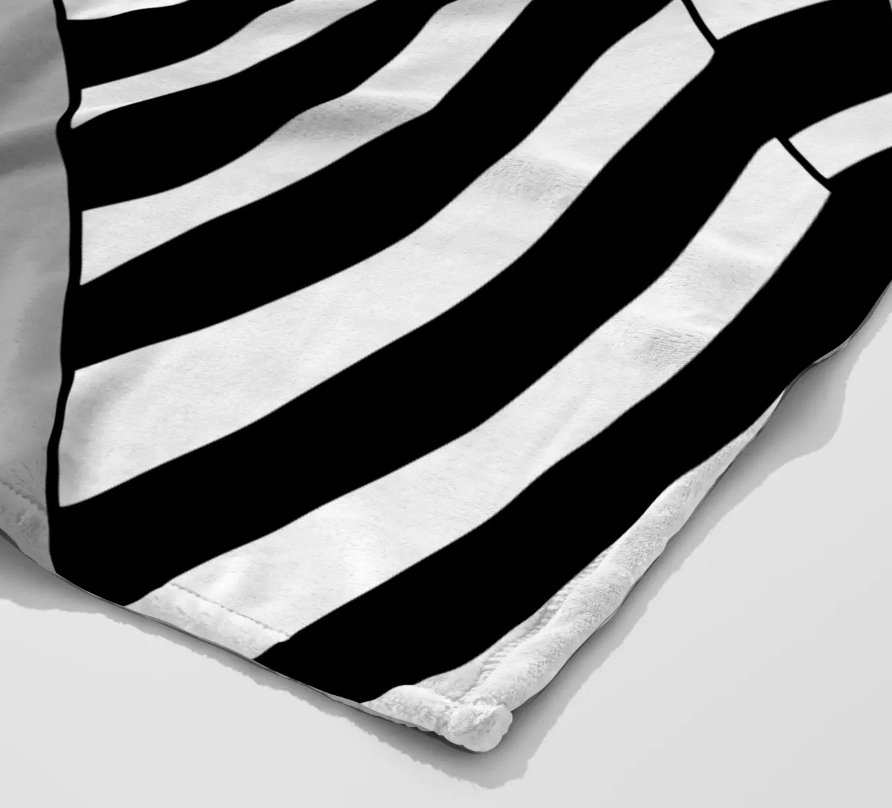 Animale della nursery - zebra coperta in pile da Little Dean