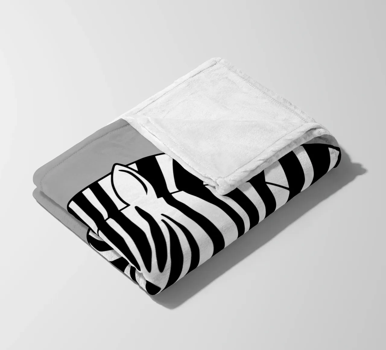 Animale della nursery - zebra coperta in pile da Little Dean