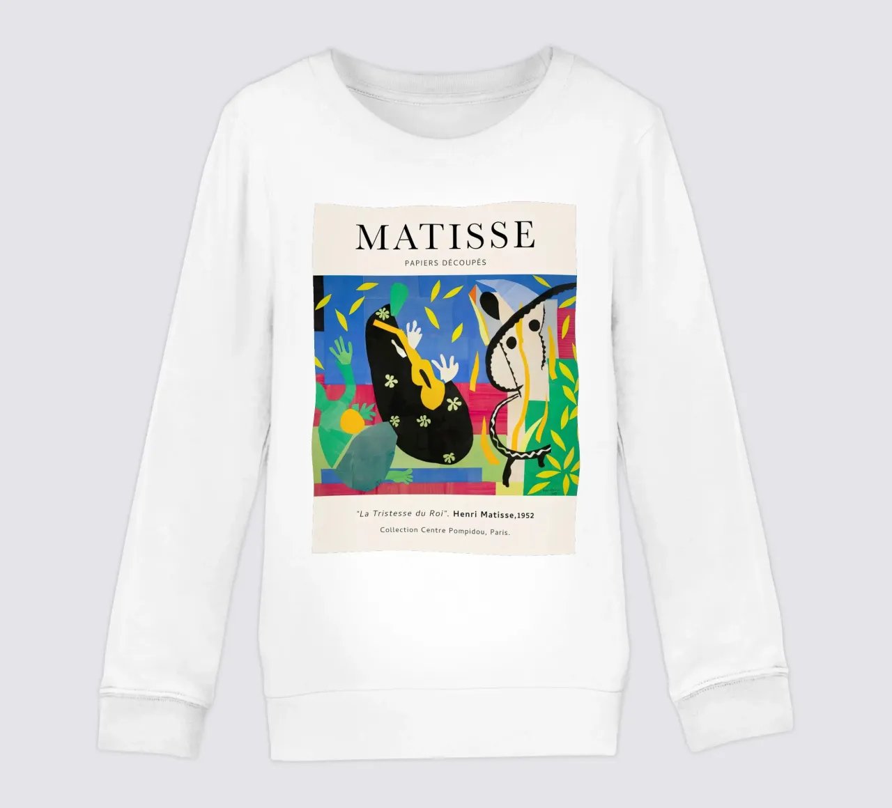 Matisse La tristezza del re 1952 felpa bambino da Jam Poster