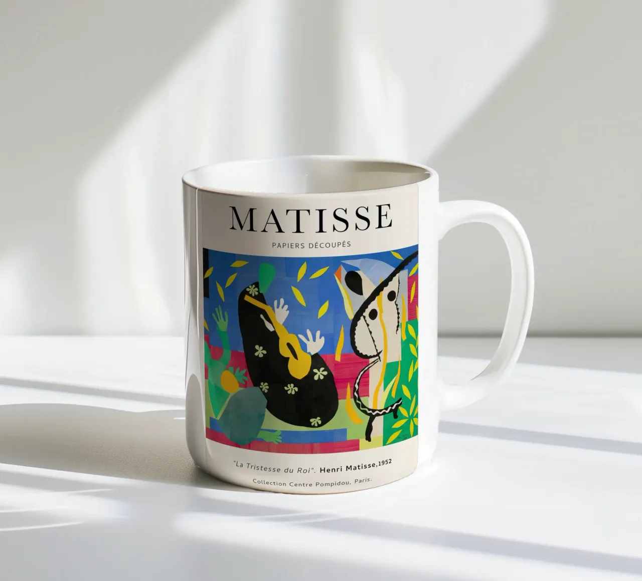 Matisse La tristezza del re 1952 tazza in ceramica da Jam Poster