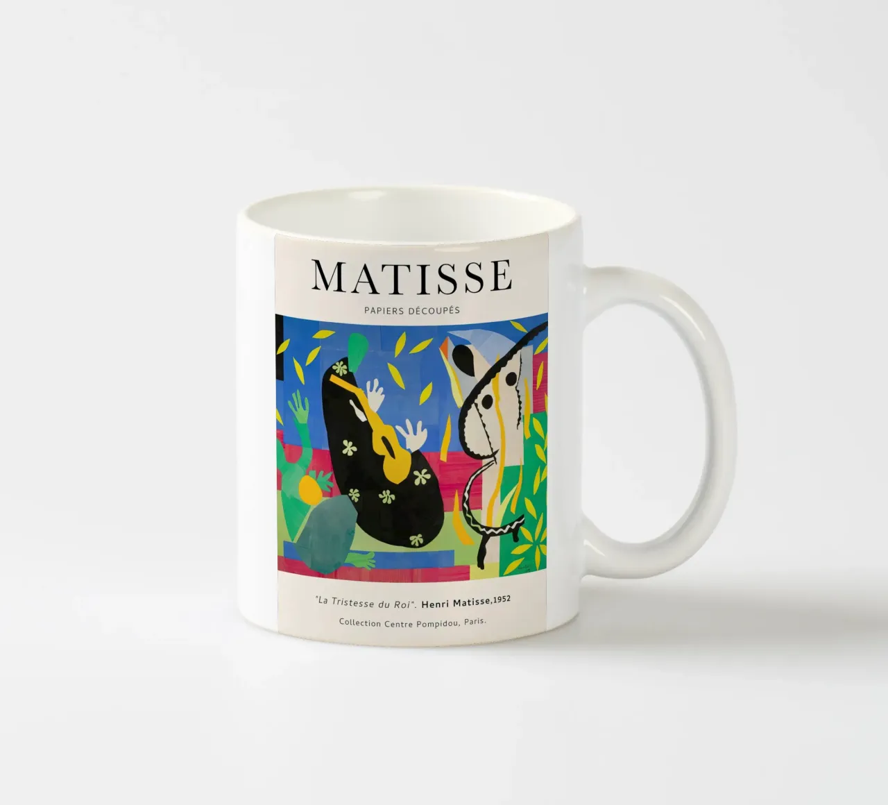 Matisse La tristezza del re 1952 tazza in ceramica da Jam Poster