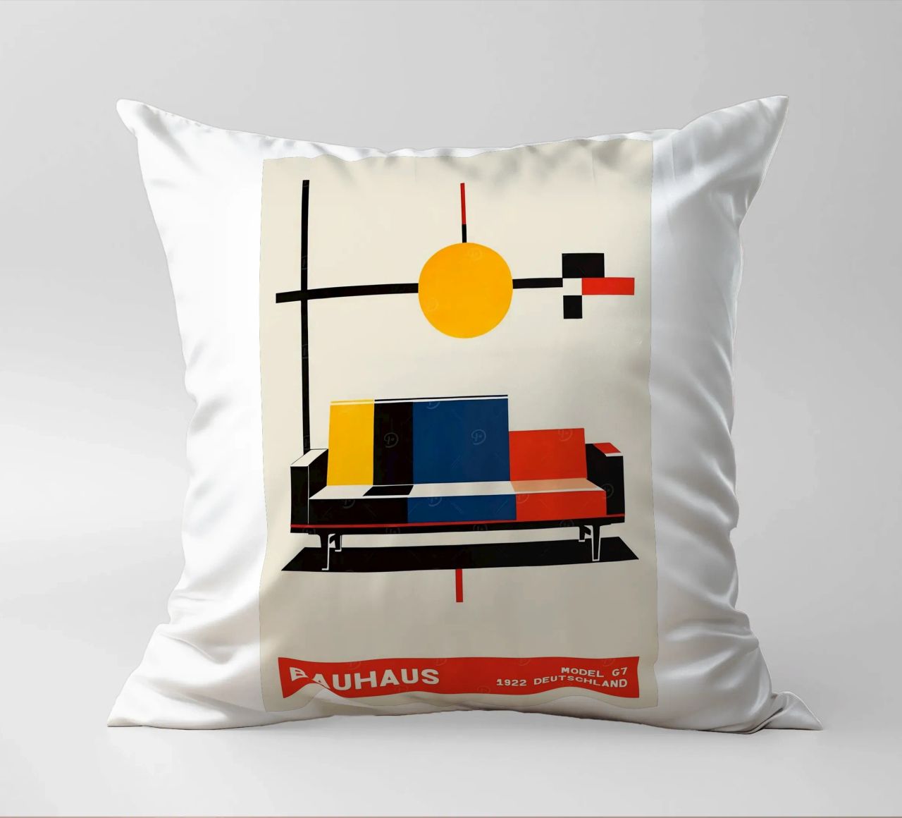 Bauhaus cuscino da Chaya Wilkinson