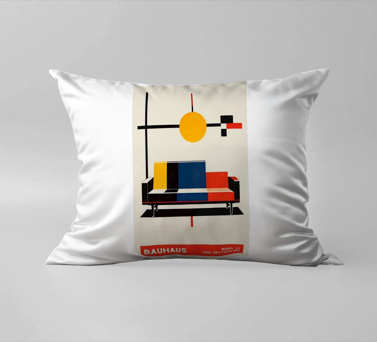 Bauhaus cuscino da Chaya Wilkinson