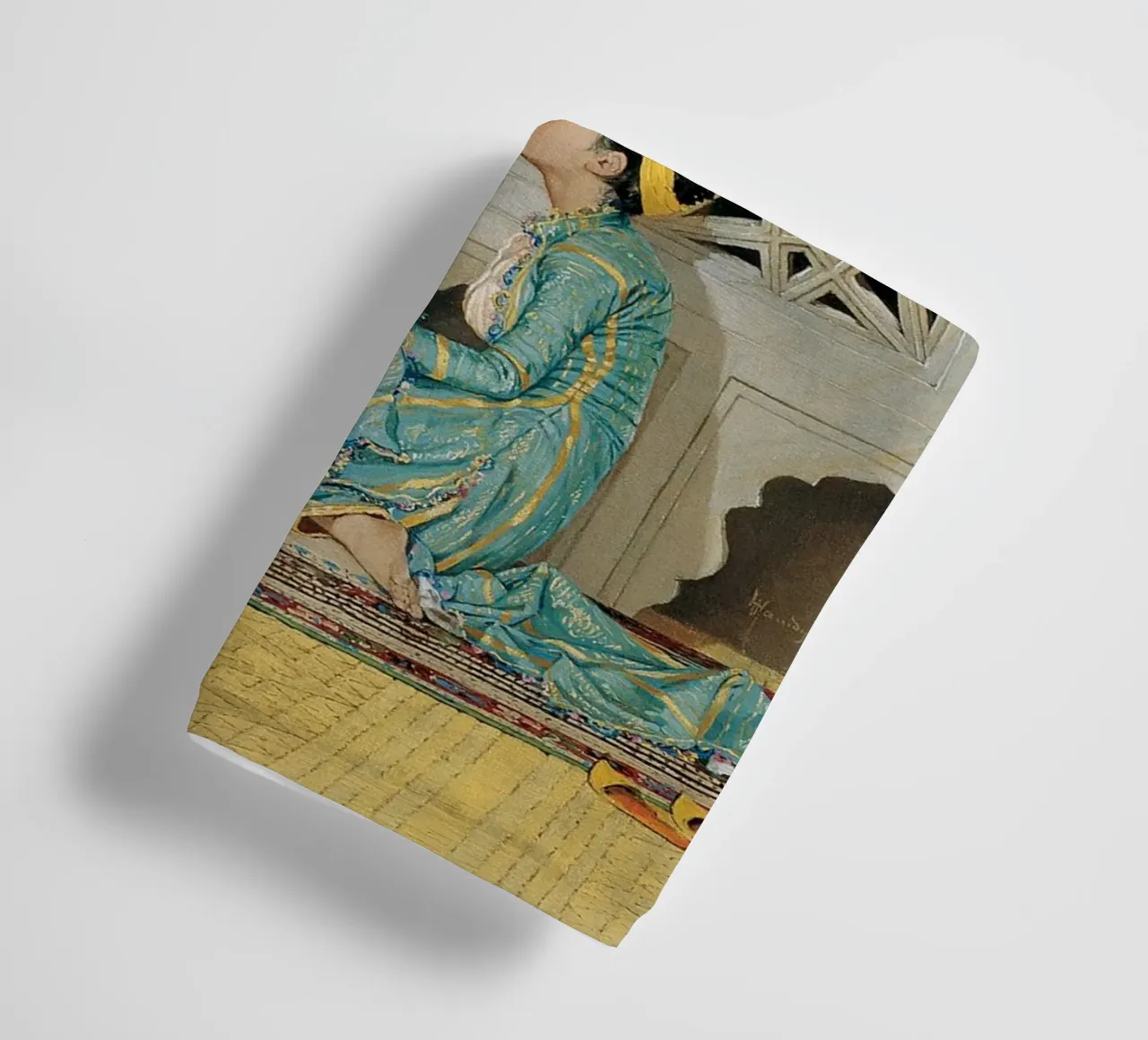Two Musician Girls by Osman Hamdi Bey towel by Venus Art