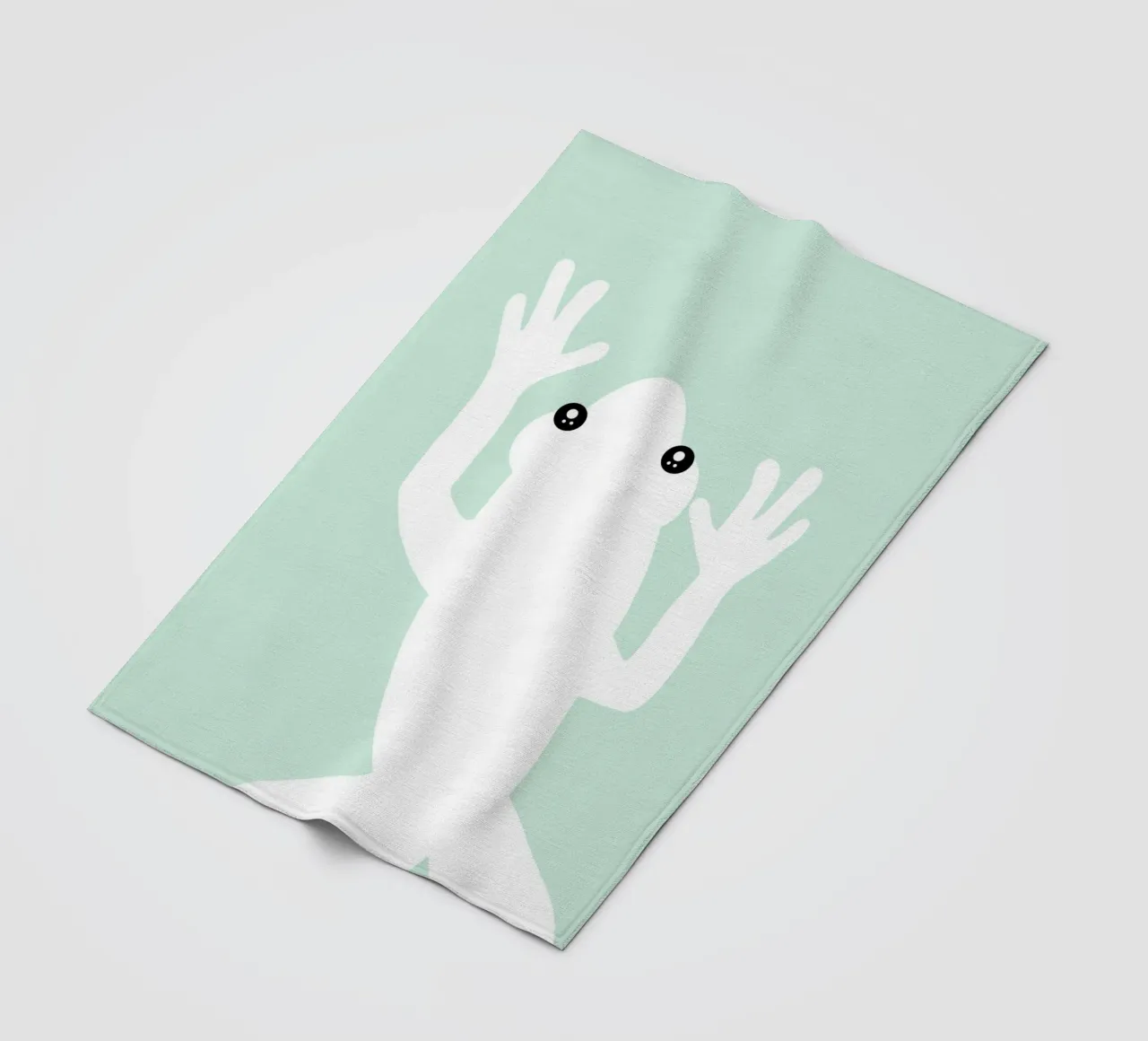 Animale da vivaio - Rana coperta in pile da Little Dean