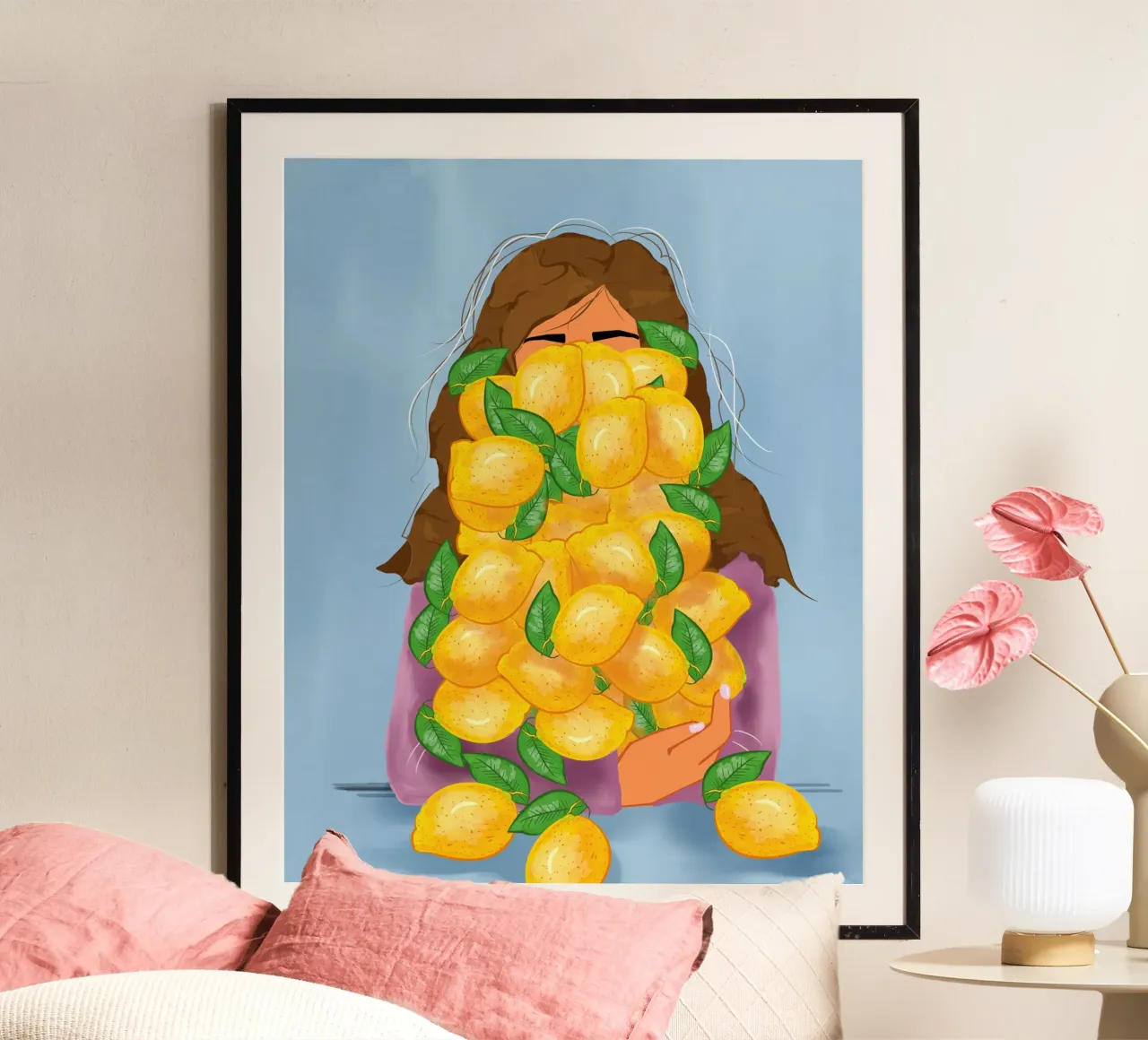 How Many Lemon hahnemühle by Sannel Larson