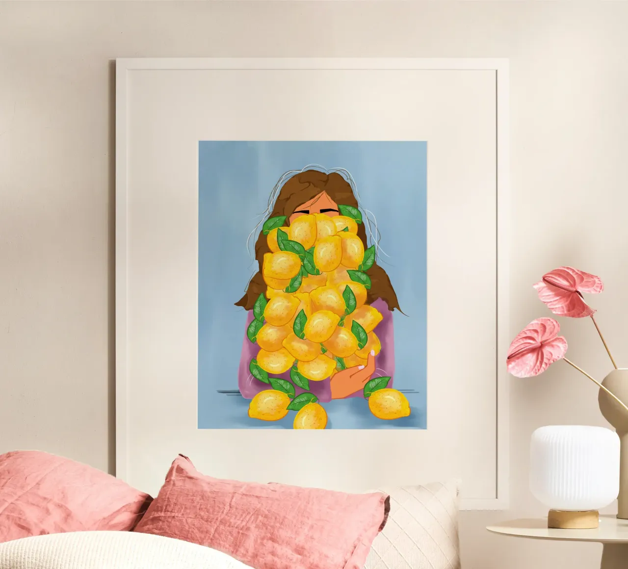 How Many Lemon hahnemühle by Sannel Larson