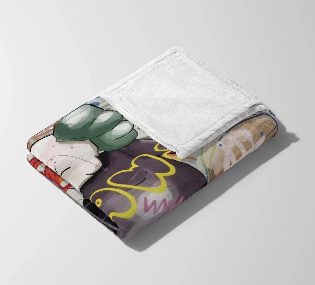 KAWS Character in Graffiti Art coperta in pile da Nando Art