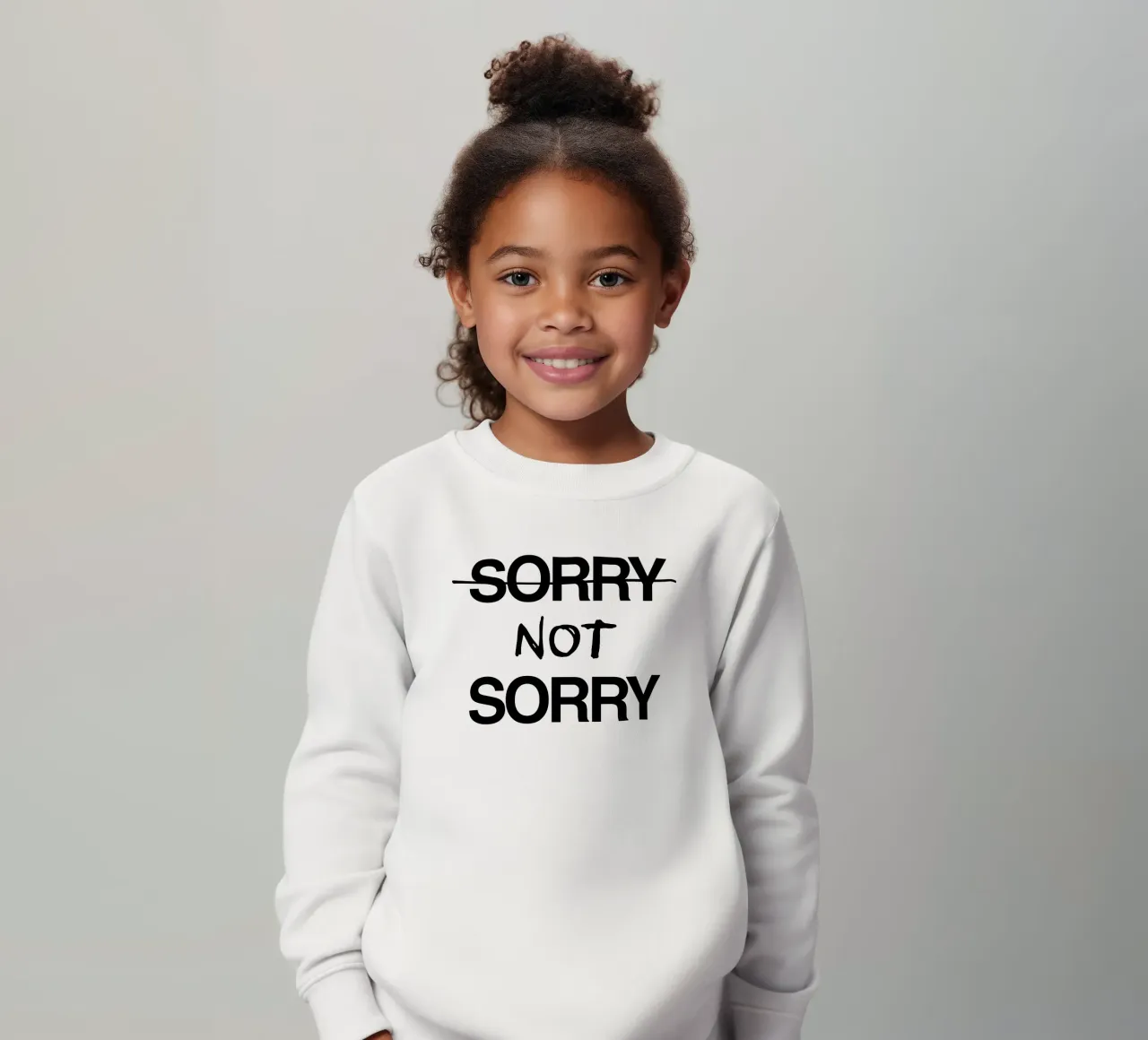 Scusa Non Scusa felpa bambino da kirschshop