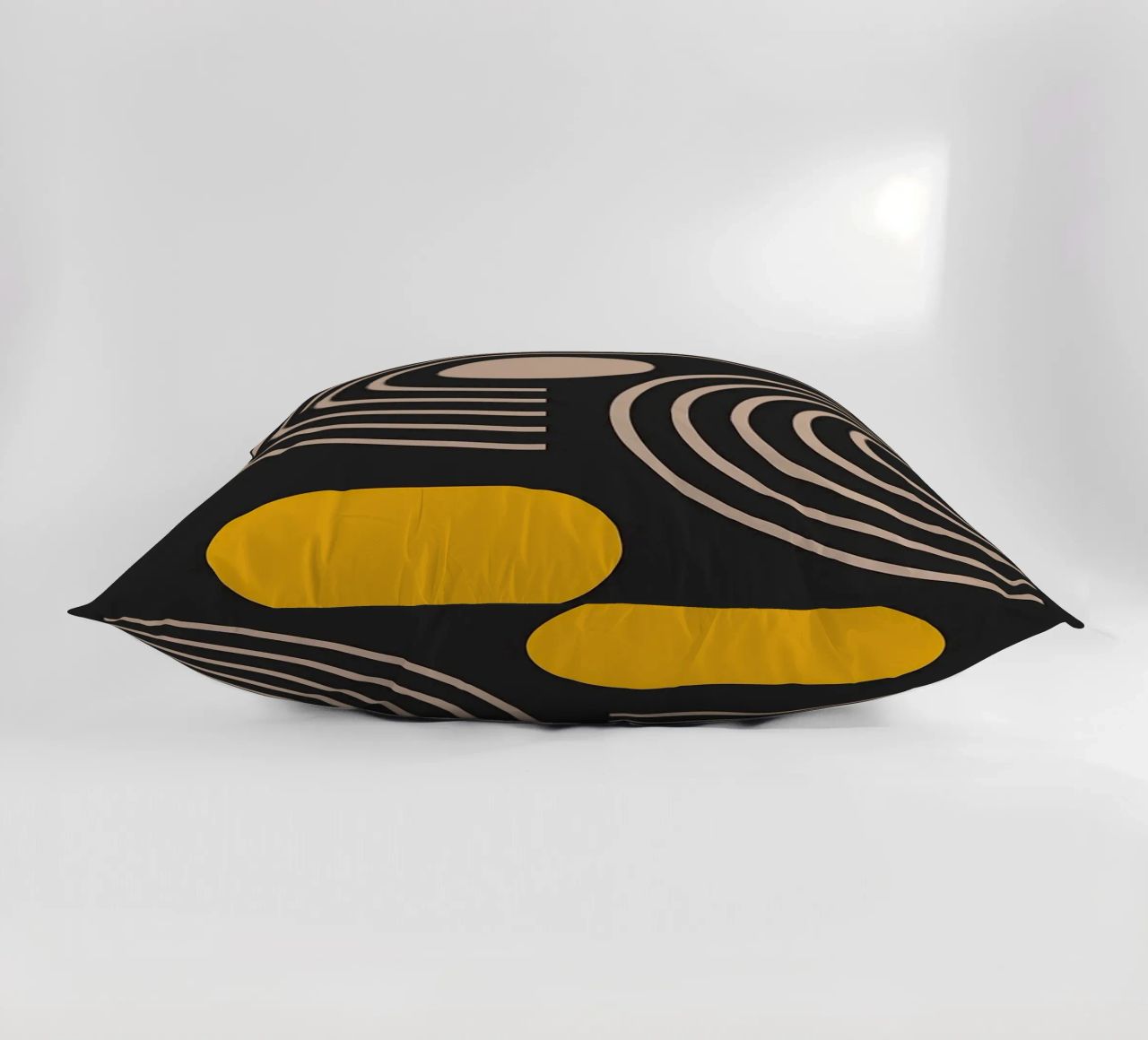 cerchi archi linee forme geometriche curve cuscino da Bacsic design
