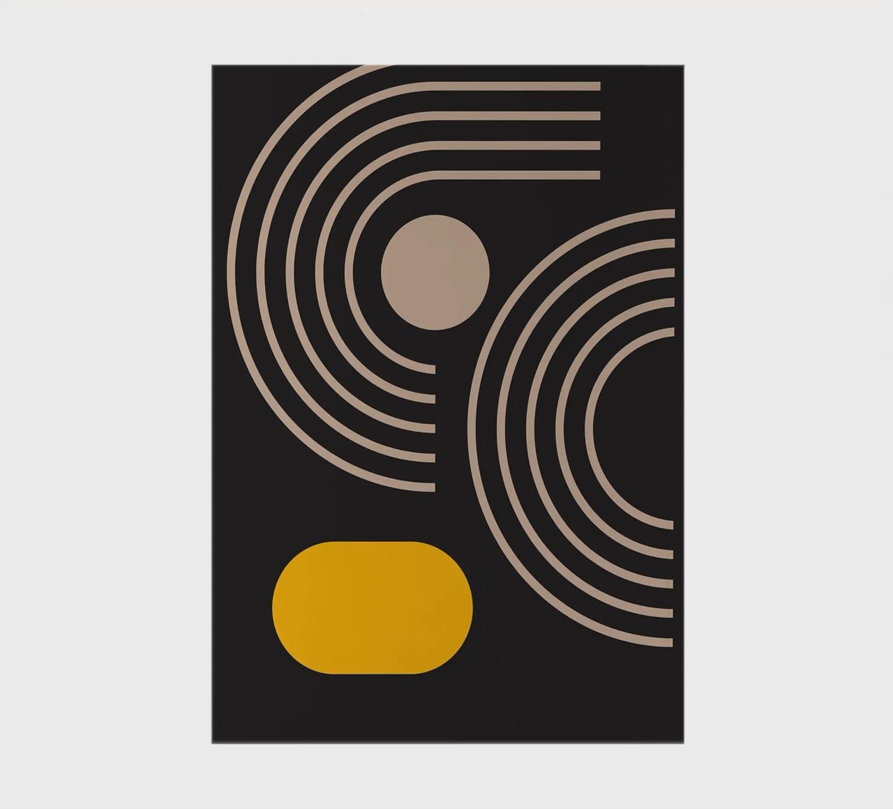circles arcs lines geometric shapes curve notebook by Bacsic design
