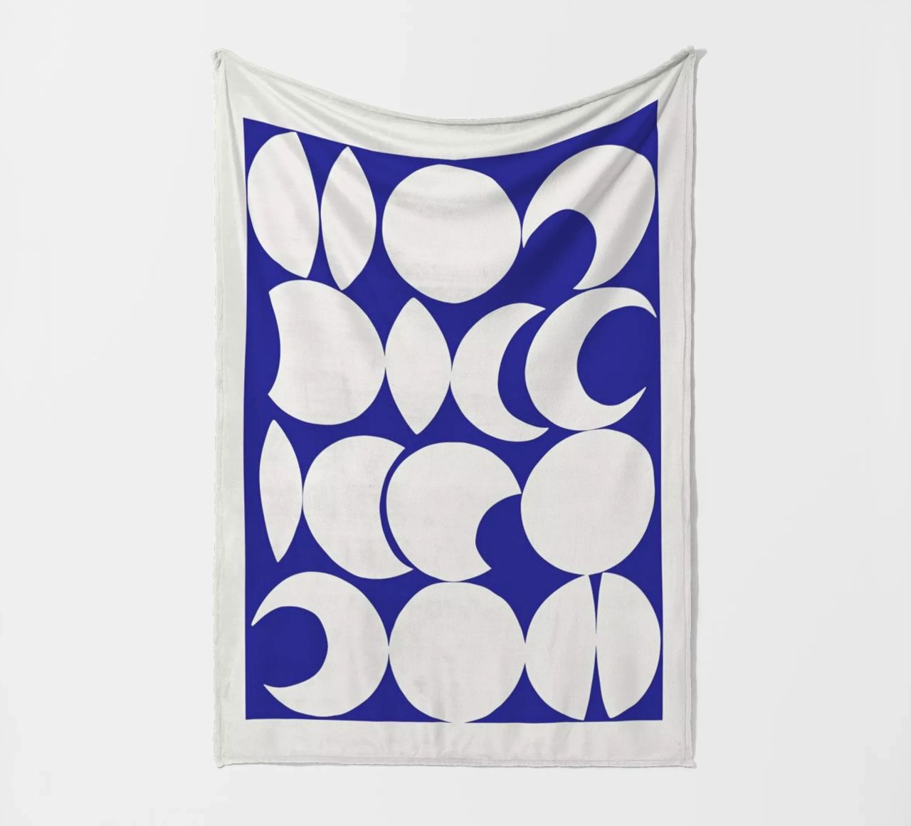 Retro Pattern 3 fleece blanket by Pure