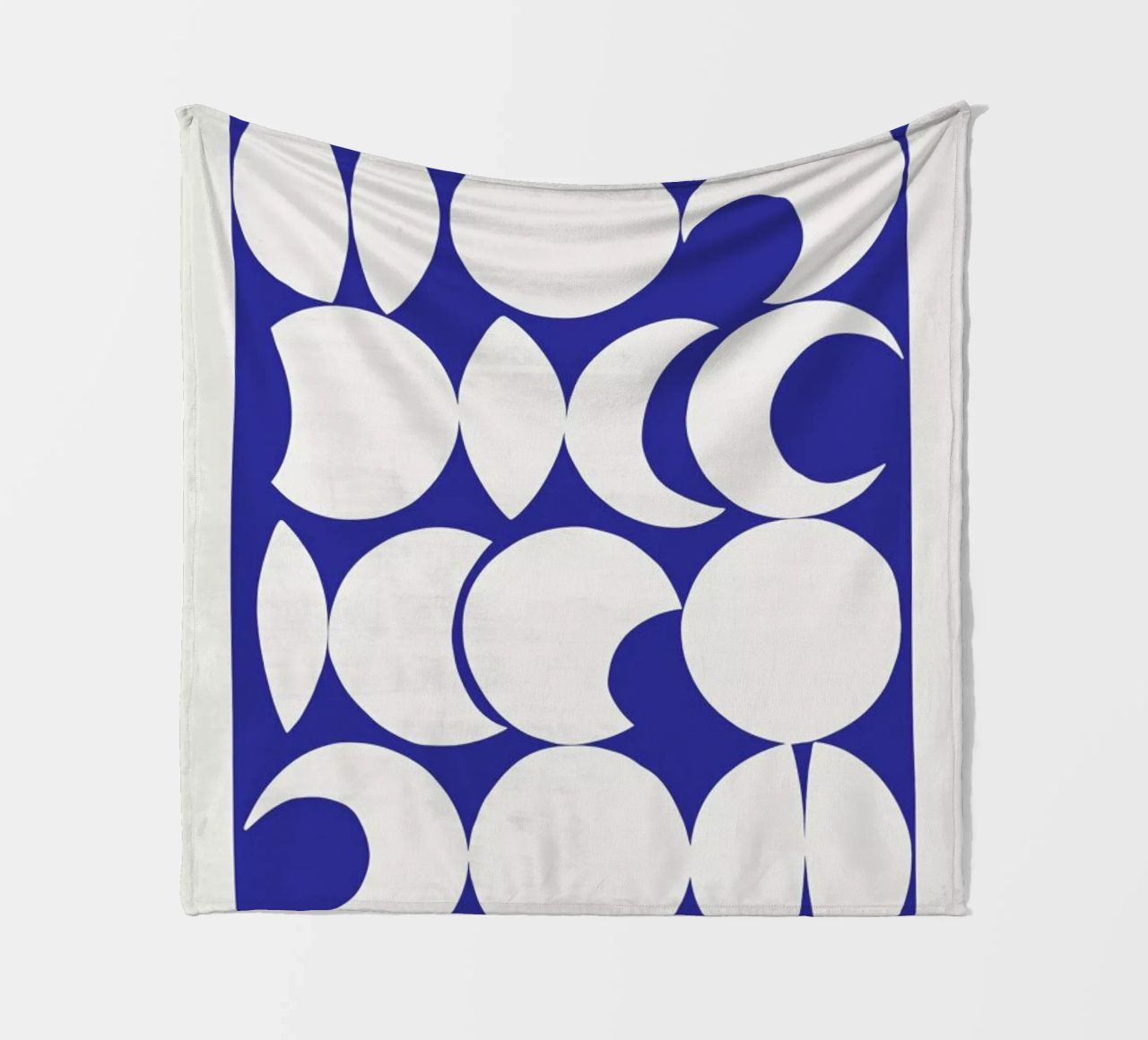 Retro Pattern 3 fleece blanket by Pure